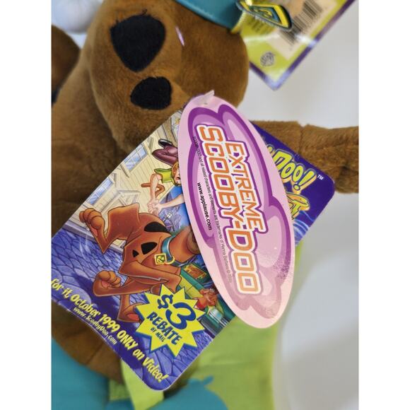 Scooby-Doo Extreme Sports Snowboarding Applause Bendable 12" Witch's Ghost 1999 - Picture 2 of 8